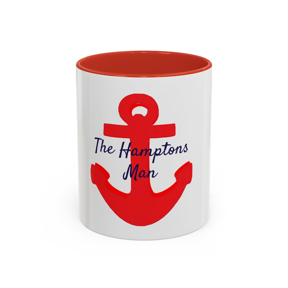 Hamptons Nautical Anchor  Coffee Mug