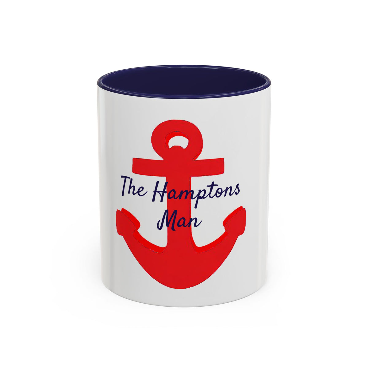 Hamptons Nautical Anchor  Coffee Mug