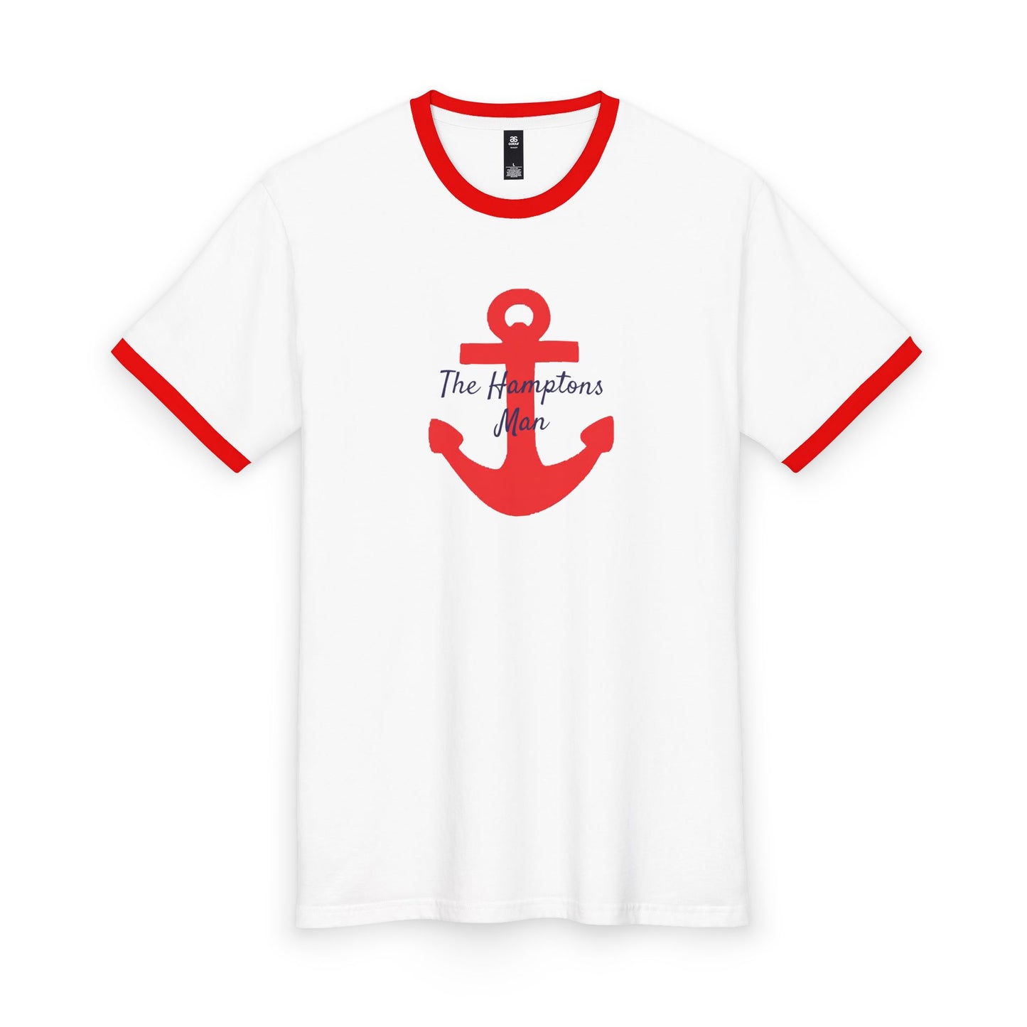 The Hamptons Man Anchor Ringer Tee