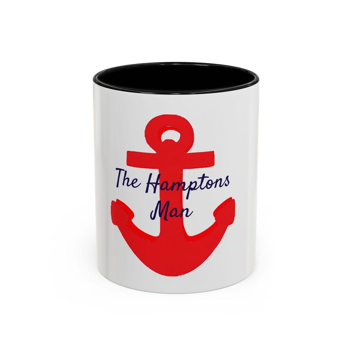 Hamptons Nautical Anchor  Coffee Mug