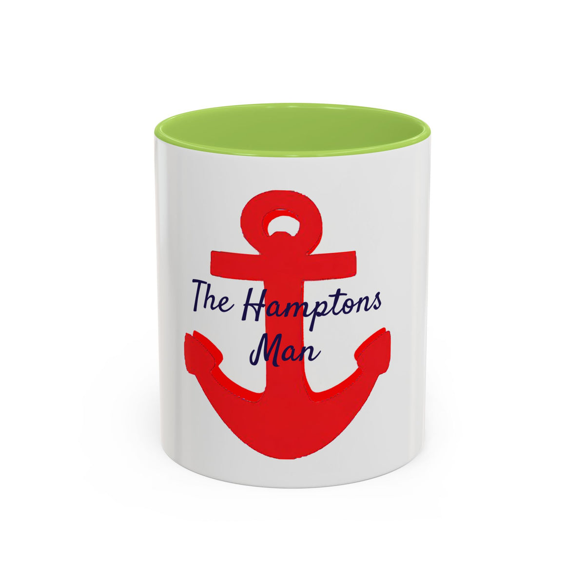 Hamptons Nautical Anchor  Coffee Mug