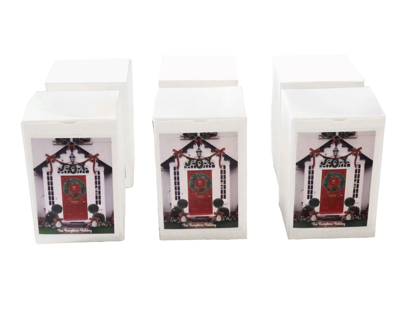 The Hamptons Holiday Candle Jar with Lid-Coconut Soy Wax