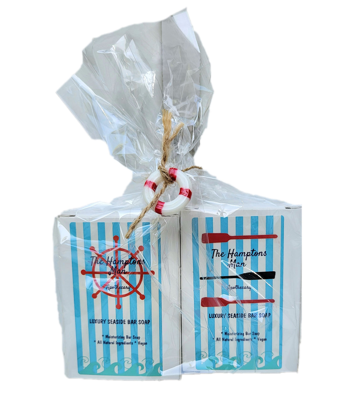 The Hamptons Man Captains Soap Bar Set of 2-Vegan Mango Butter Soap