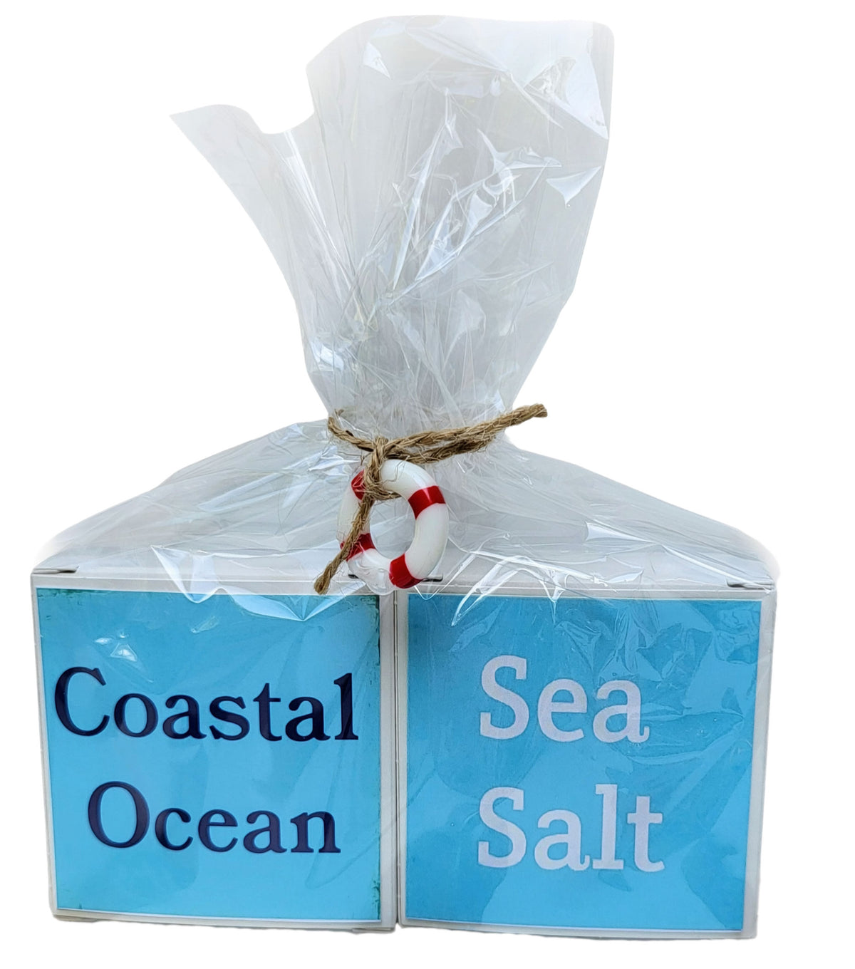 The Hamptons Man Ocean Soap Bar Set of 2-Vegan Mango Butter Soap
